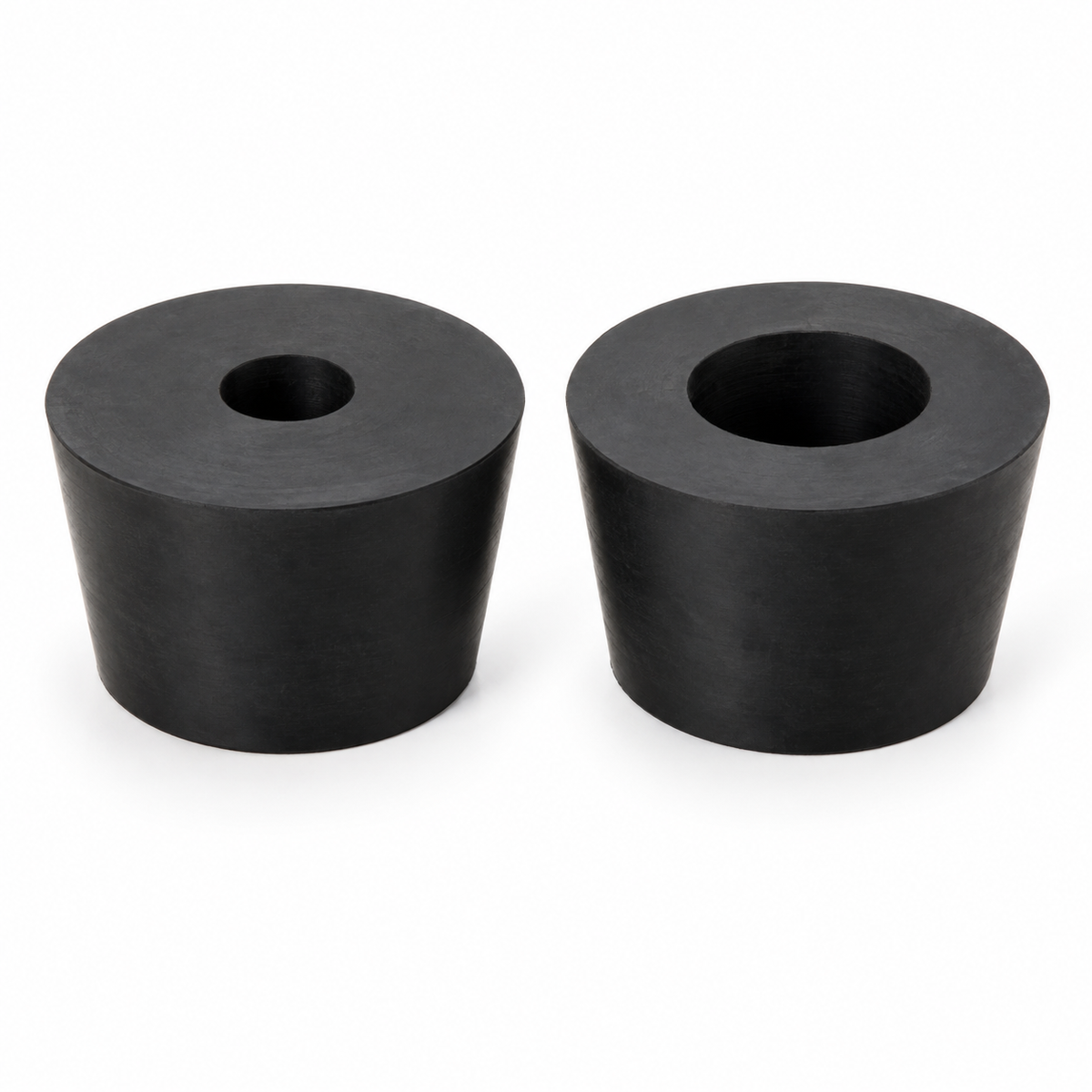 Stopper No. 22 (57mm base, 65mm top - 385022) bored with a 30mm hole