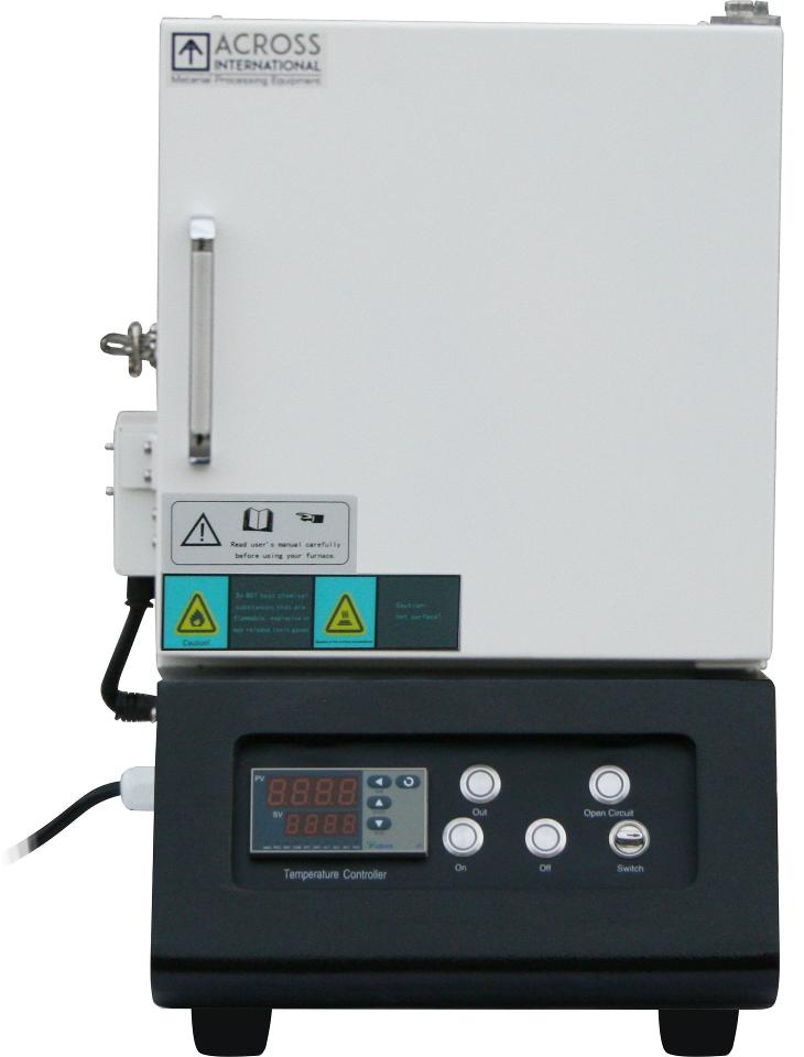 Across Furnace muffle 4.5L 1200°C with 200x150x150mm chamber