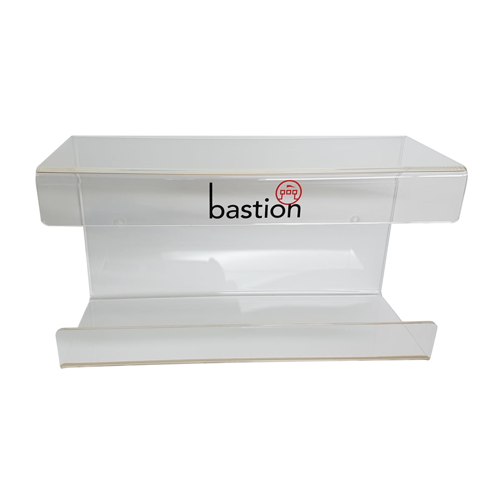 Bastion glove box/rack wall-mounting acrylic (single)