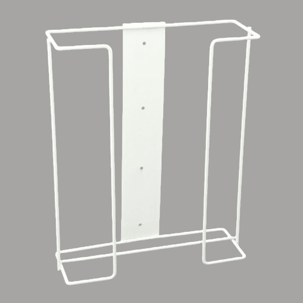 Bastion Glove dispenser wire rack wall-mounting - triple (with screws for mounting)