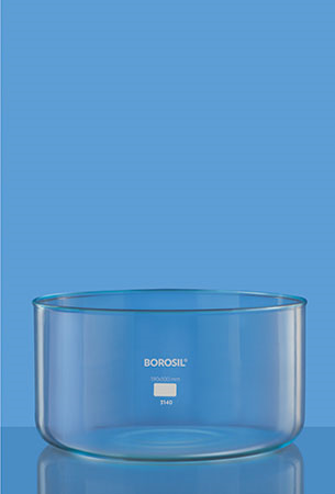 Borosil Dish crystallizing