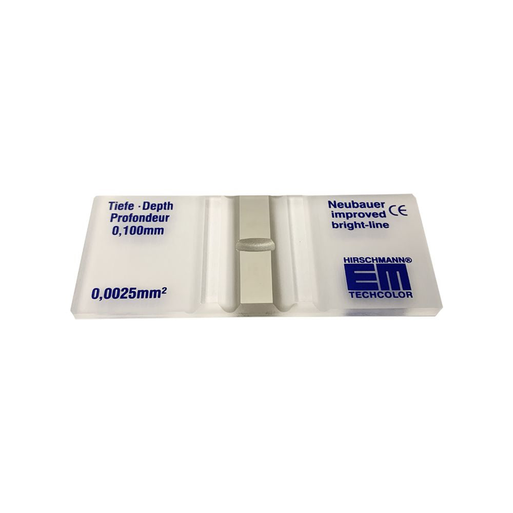 Haemocytometer Improved Neubauer Brightline Double Net Ruled with 2 Cover Glasses