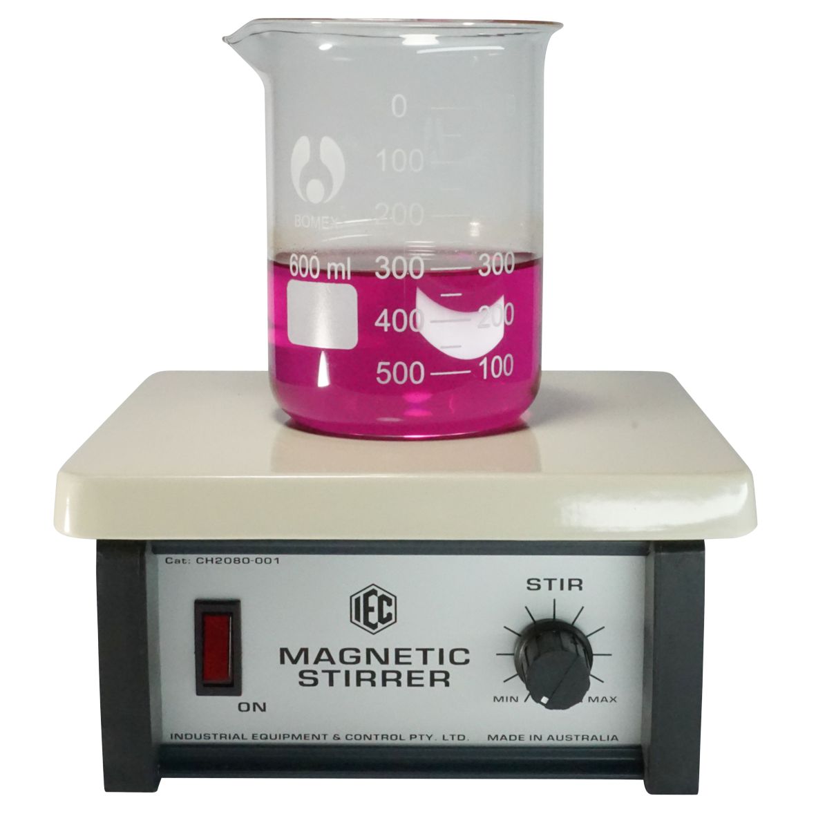 IEC Stirrer magnetic epoxy coated alloy top plate approx speed 150 to 1500rpm