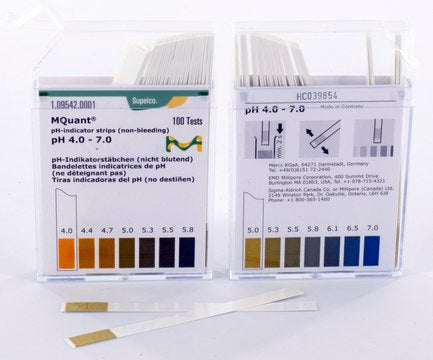 Merck Life Science pH indicator strip 4.0-7.0 non-bleeding