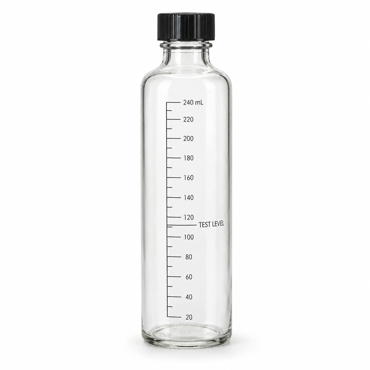 Science Essentials clear organic impurities test bottle
