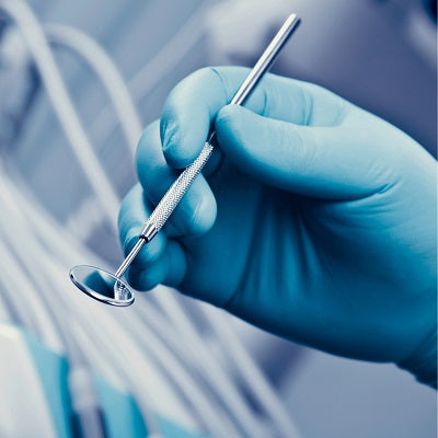 Nitrile Gloves - Blue Powder Free - Micro Textured