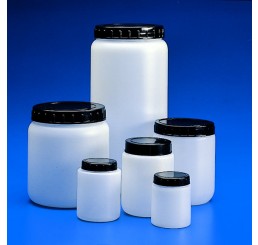 Jar wide-mouth (HDPE)