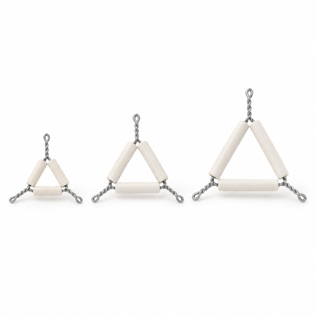 Triangle pipeclay 50mm side
