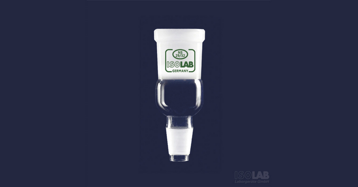 Isolab Ground Glass Adapter 29/32 Cone to 14/23 Socket