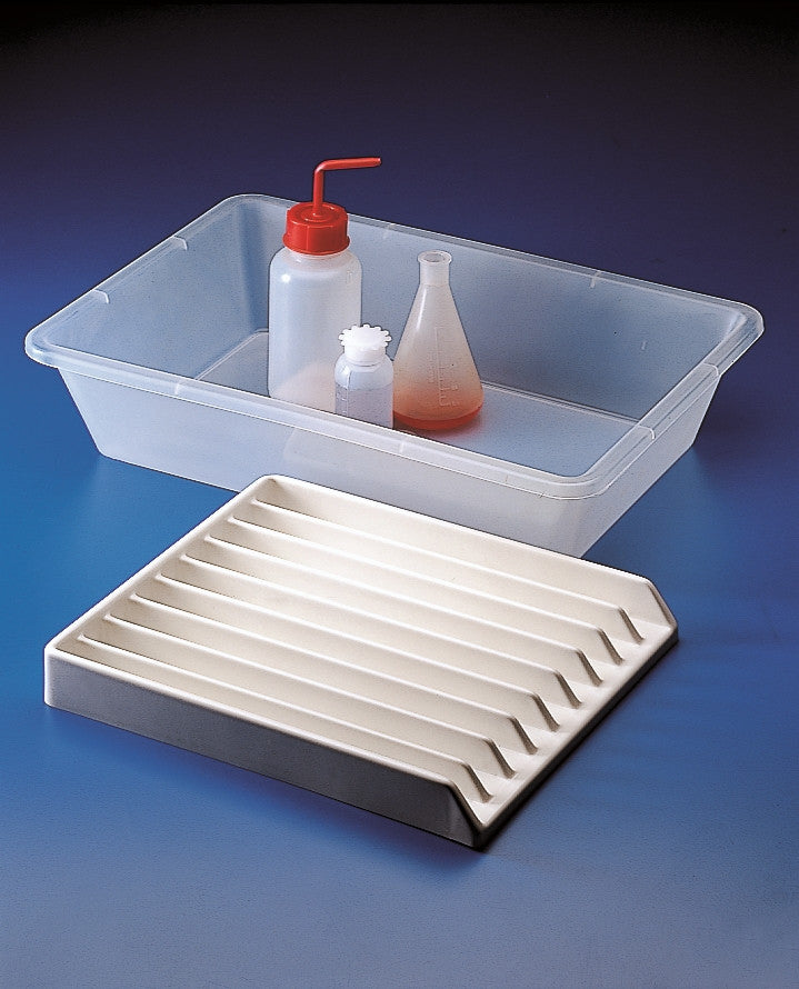 Kartell Tray benchtop white high-impact polystyrene Ext dims 252x252x42mm