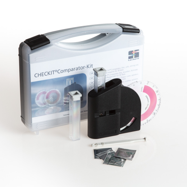 Comparator Kit CHECKIT, pH value (Phenol red) 6.5-8.4 pH