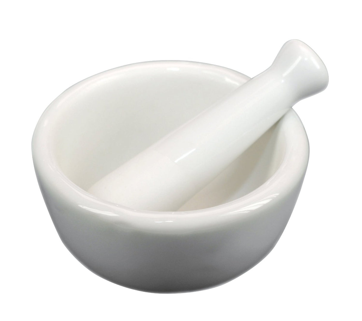 Mortar & Pestle 130mm diameter porcelain