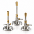 Standard and micro laboratory Bunsen burners for LP and natural gas
