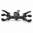 Double Fisher-type die-cast alloy burette clamp
