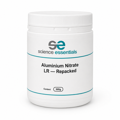 Science Essentials Aluminium Nitrate LR repacked 500g