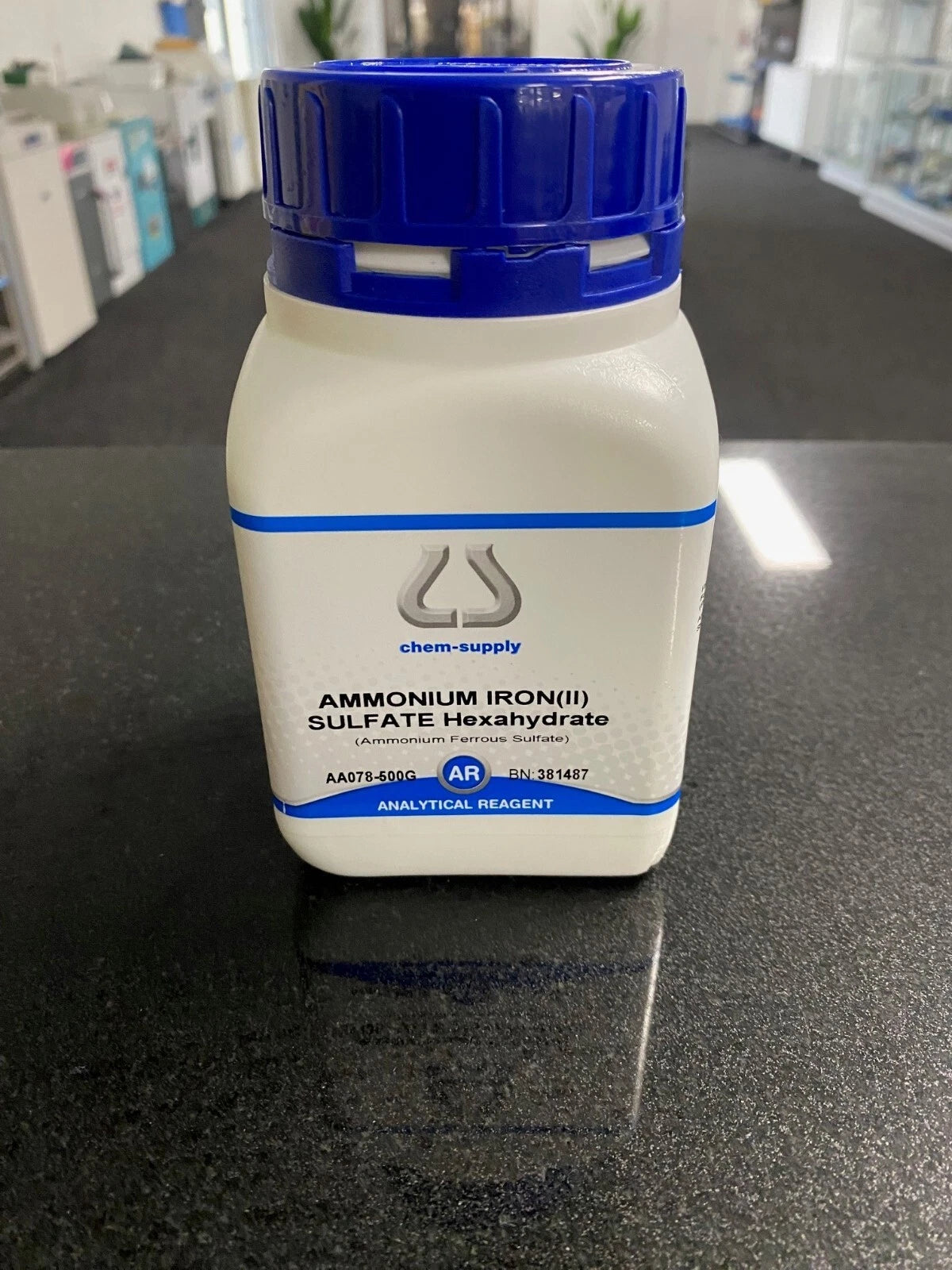 Chem-Supply Ammonium iron(II) sulfate hexahydrate AR