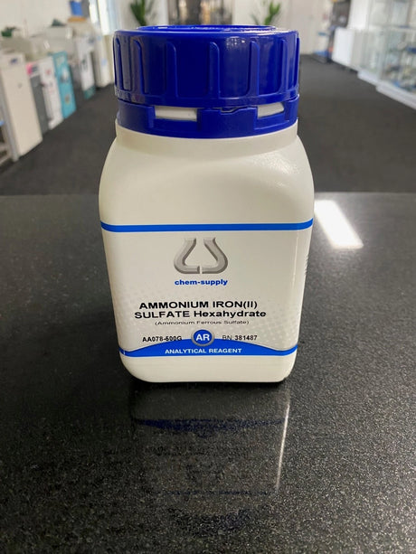 Chem-Supply Ammonium iron(II) sulfate hexahydrate AR