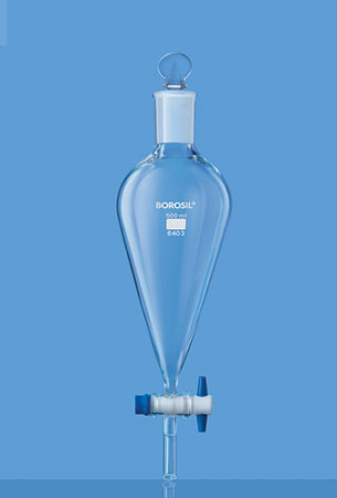 Borosil Funnel separating pear