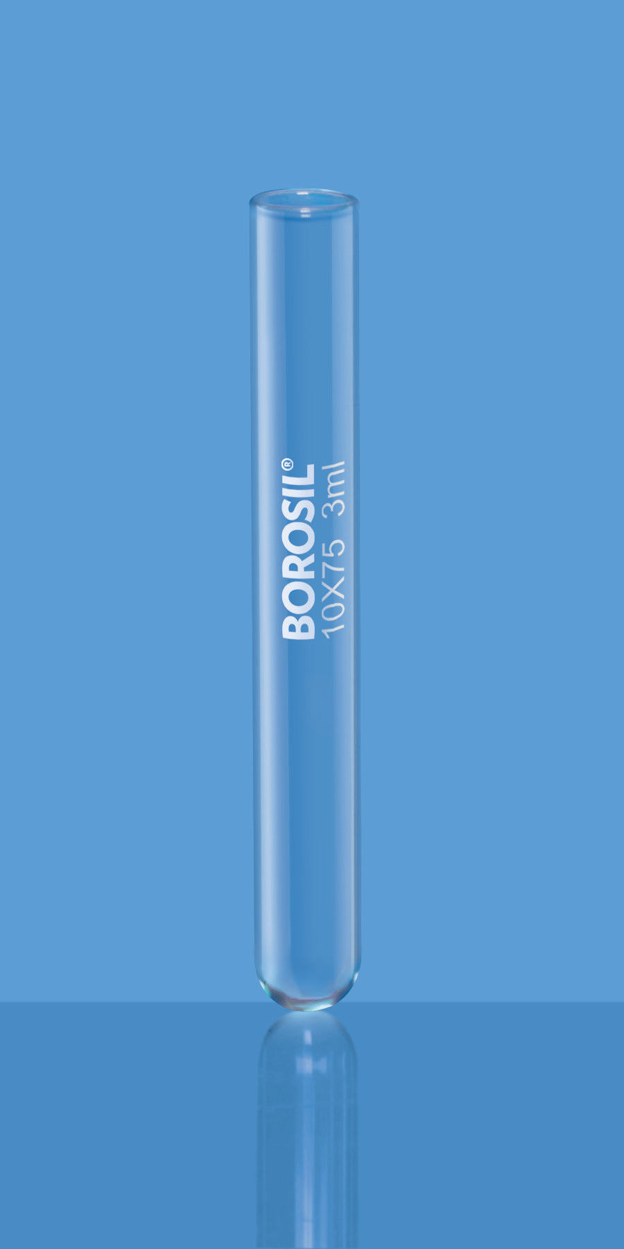 Borosil Test Tube rimless 25 x 150mm borosilicate glass (each)
