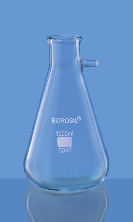 Borosil Flask filter (buchner) bottle-shaped 10L