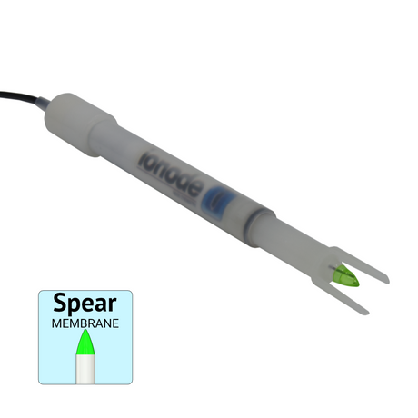 Ionode Sensor pH intermediate junction (IJ44A), High Temperature, BNC connector with 1m cable.
