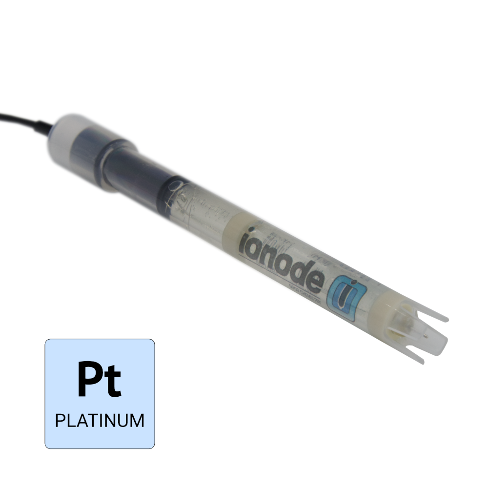 Ionode Sensor redox (ORP) sealed get, PP body, 1m cable, BNC connector, IH30