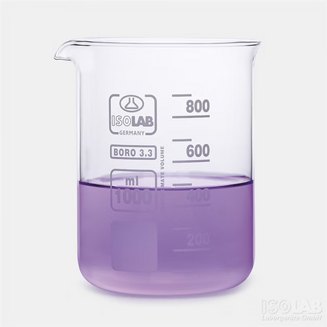 Isolab Beaker low form