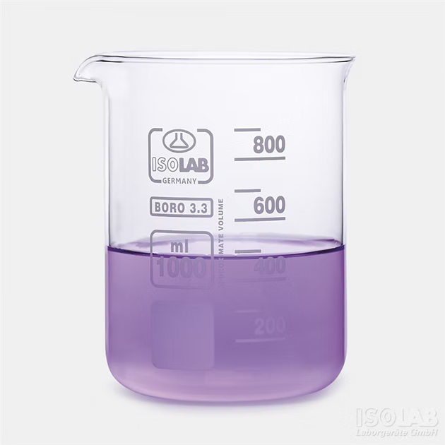 Isolab Beaker low form