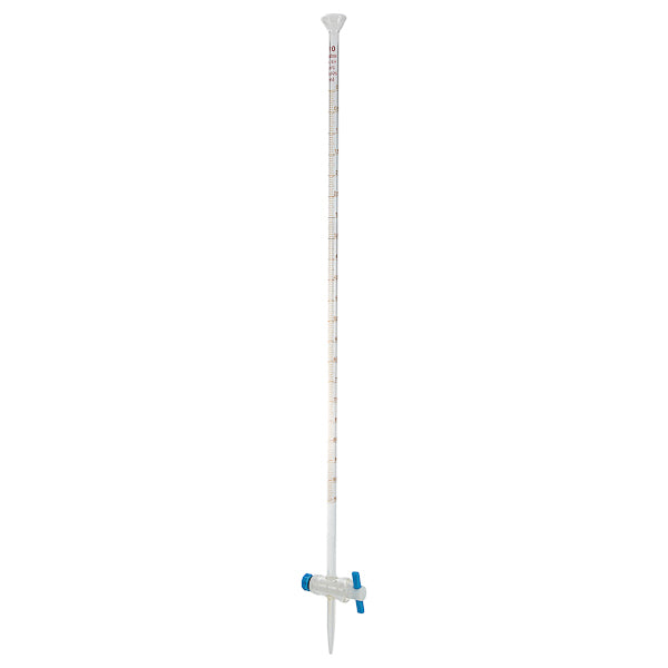 Isolab Burette class A straight bore schellbach PTFE stopcock