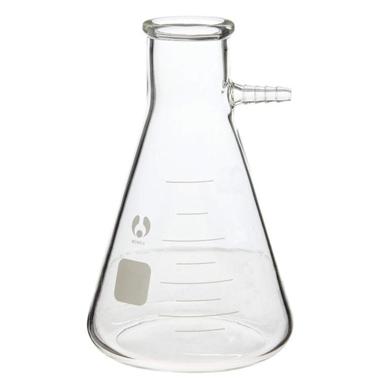 Isolab Flask filter (buchner) 500mL borosilicate glass, glass sidearm