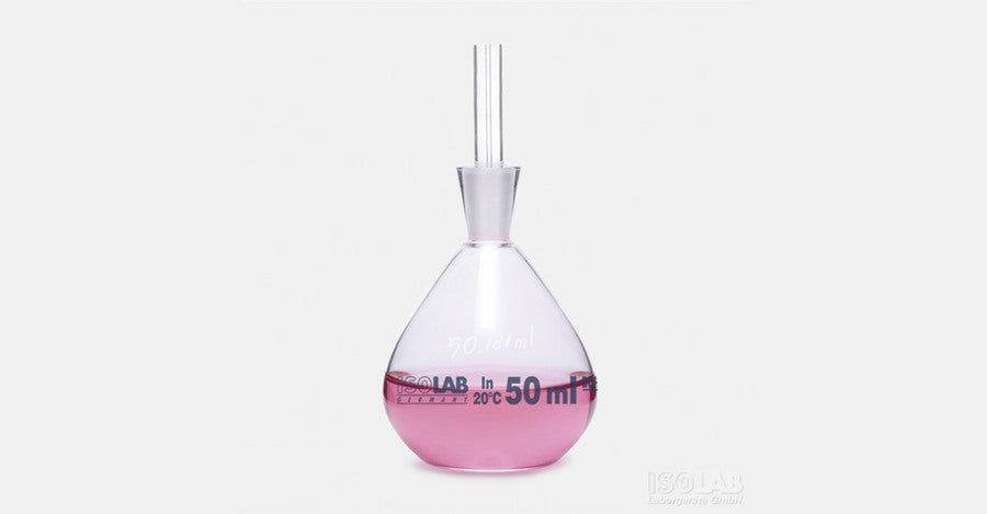 Isolab Bottle density calibrated