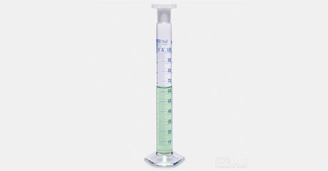Isolab Cylinder measuring A hex base w/plastic 34/35 stopper
