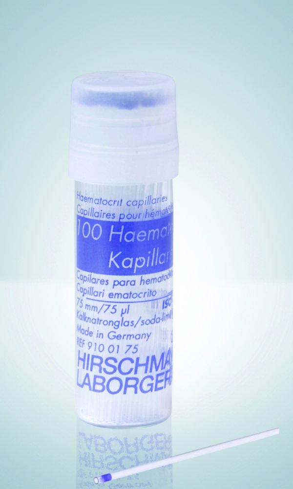 Micro Haematocrit Capillary Tube Plain Non-Heparinised 75 x 1.6mm