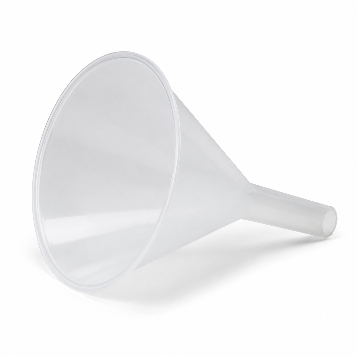 Funnel filter plain 100mm top diameter polypropylene