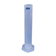 Polylab Cylinder measuring graduated economy hex base 100mL polypropylene