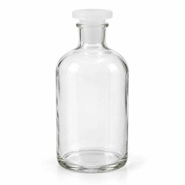 Science Essentials clear narrow-mouth reagent bottle
