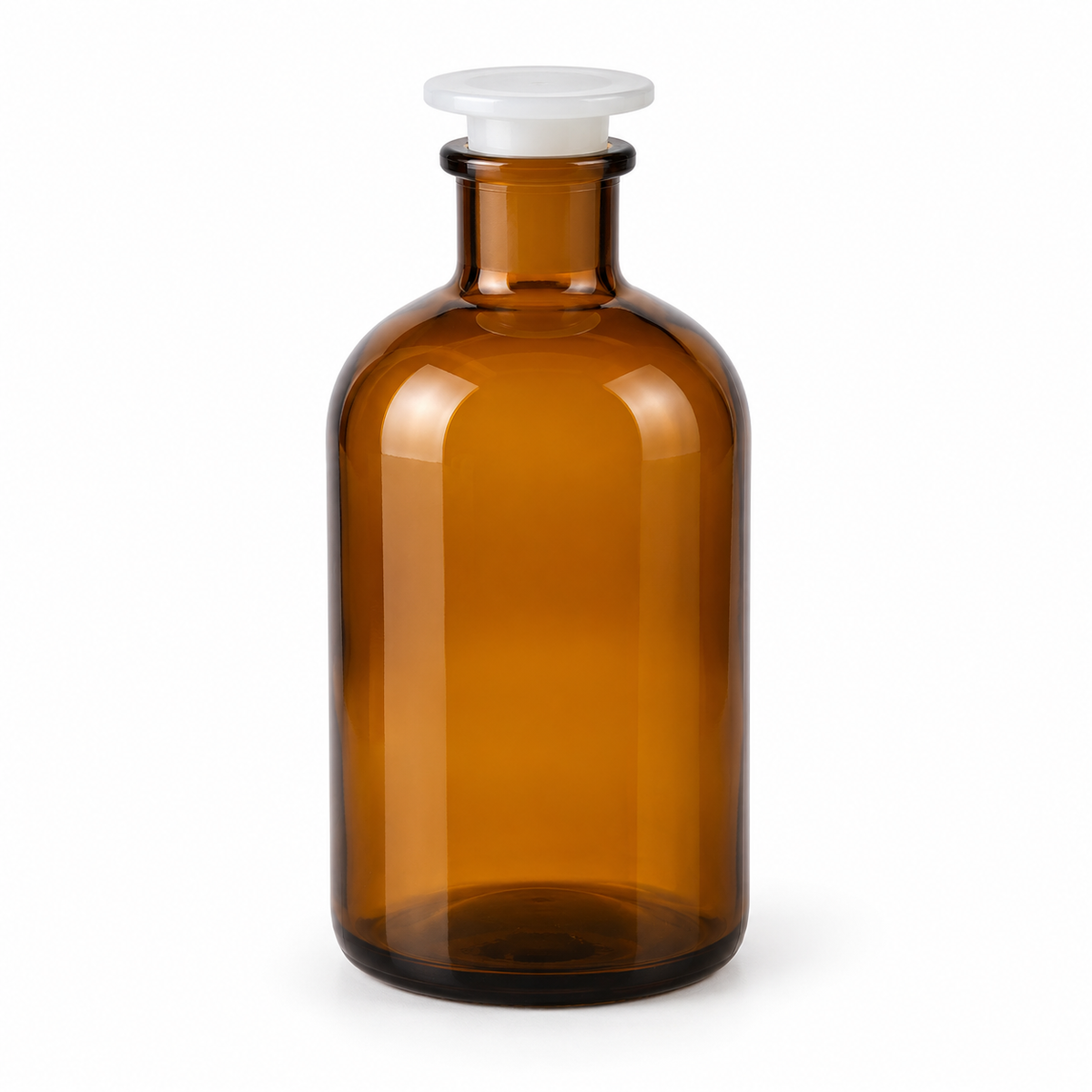 Science Essentials amber narrow-mouth reagent bottle