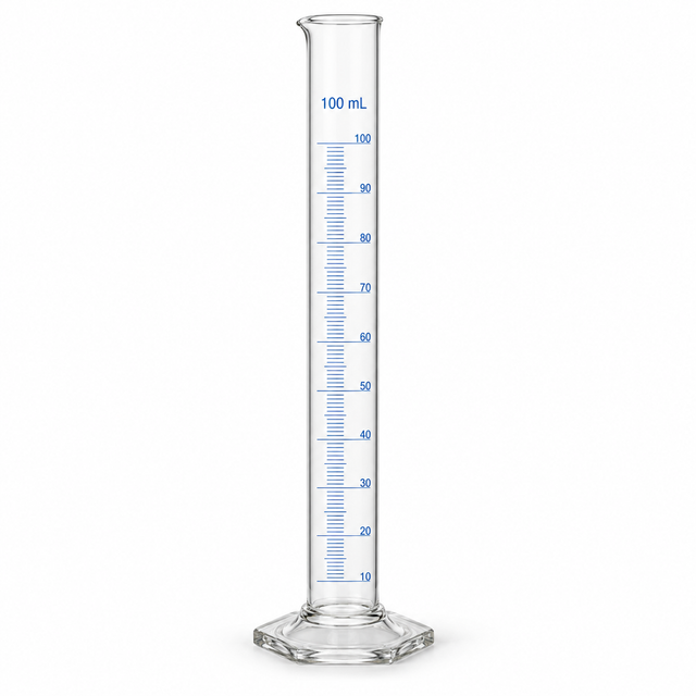 Science Essentials borosilicate measuring cylinder 100mL