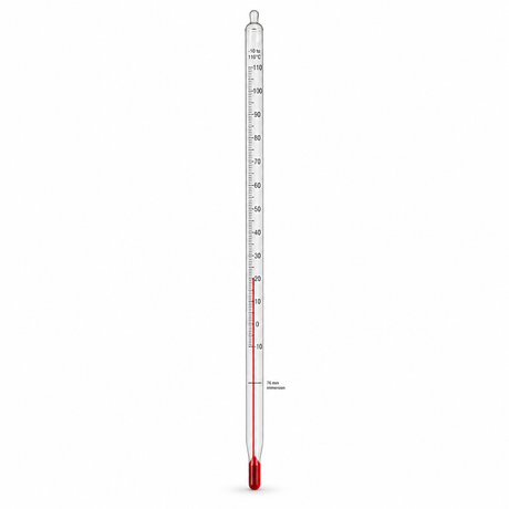 Science Essentials red-spirit laboratory thermometer