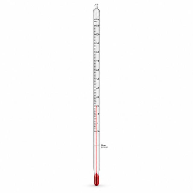 Science Essentials red-spirit laboratory thermometer