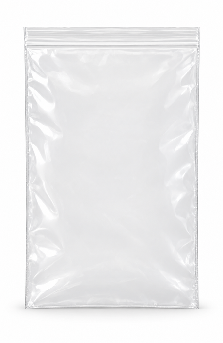 Science Essentials clear resealable polyethylene sample bag
