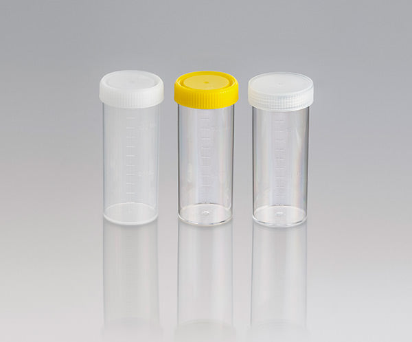 TechnoPlas Containers specimen wide neck, nat screw cap 120mL