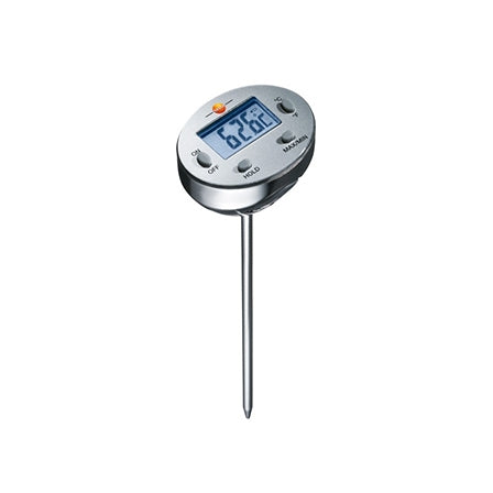 Thermometer, Mini, -20 to +230 ºC, Length 120mm, Stainless Steel, Testo