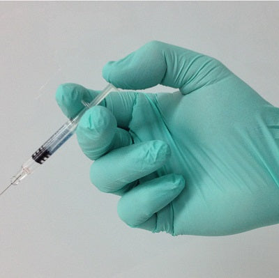 Nitrile Ultra Soft Gloves - Green Powder Free - Micro Textured