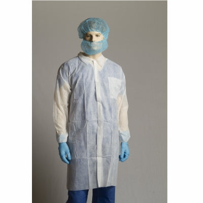 Polypropylene Labcoat - 1 Pocket - White