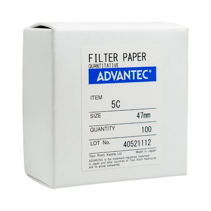 Advantec #5C Quantitative Ashless Circles 47mm