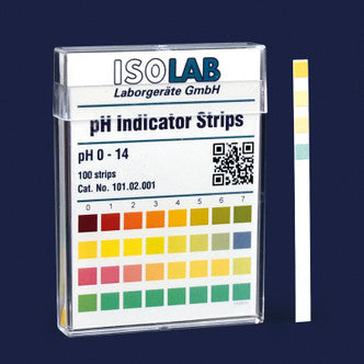 Isolab Indicator strip universal pH 0-14