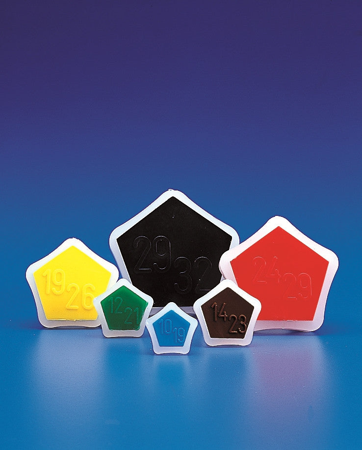 KARTELL Stopper conical PE 19/26 yellow