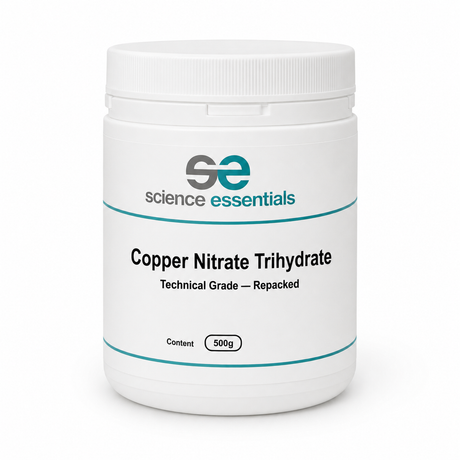 Science Essentials Copper nitrate trihydrate technical grade repacked 500g