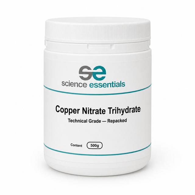 Science Essentials Copper nitrate trihydrate technical grade repacked 500g